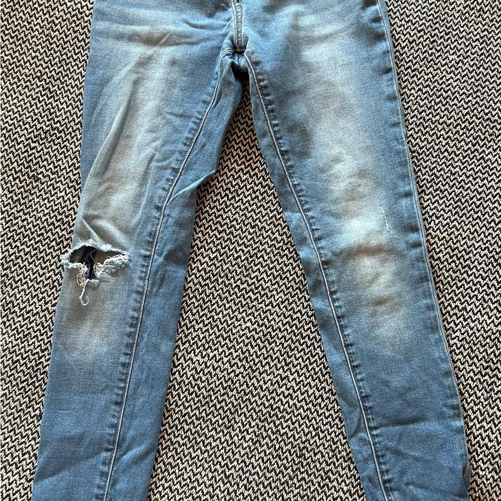 Old Navy Kids Blue Distressed Jeans